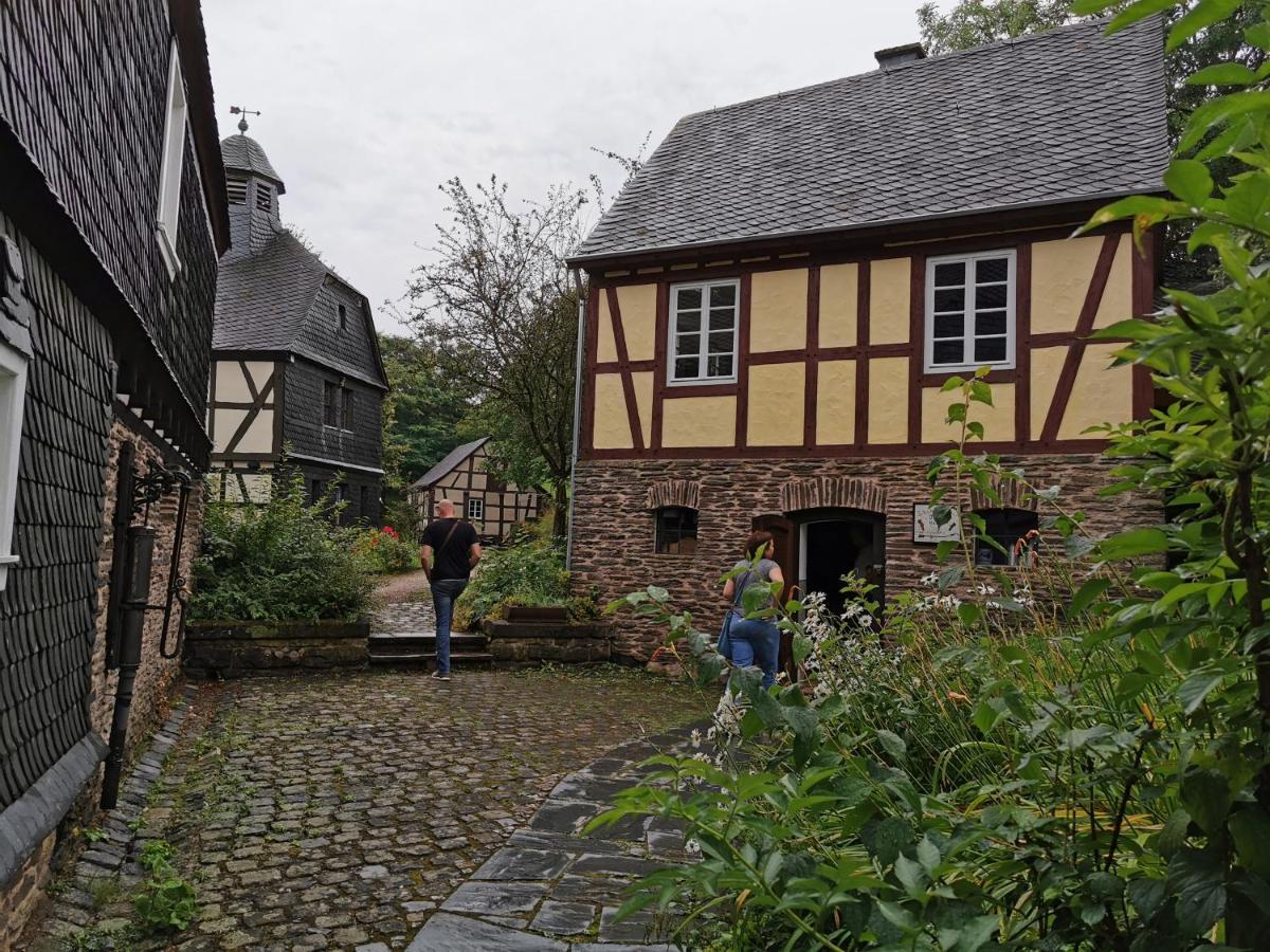 Mooi Ruim Appartement In Antieke Stadsboerderij Schönecken Exteriér fotografie